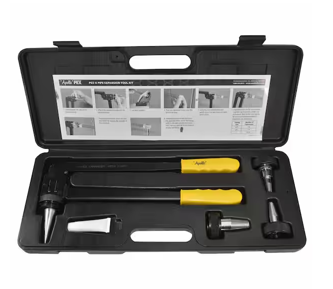 Apollo PEX-A Expansion Tool Kit with 1/2 in., 3/4 in. and 1 in. Expander Heads