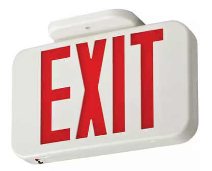 Lithonia Lighting Contractor Select Integrated LED White Exit Sign