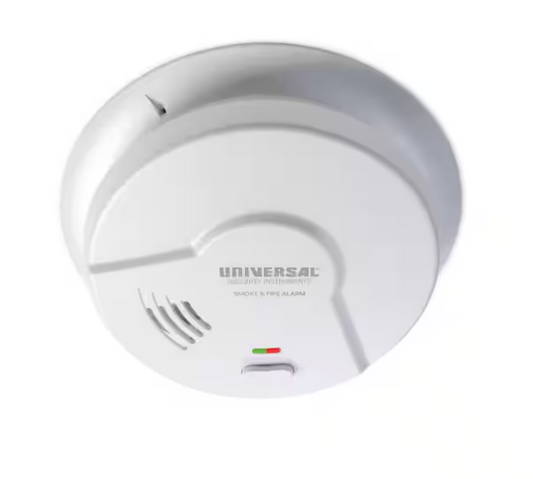 Hardwired Battery Backup Smoke Detector with Ionization Sensor