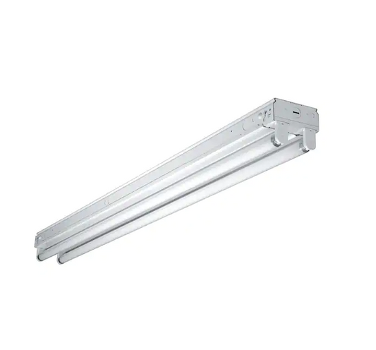 Metalux 40-Watt 2-Light White 4 ft. Fluorescent Strip Light