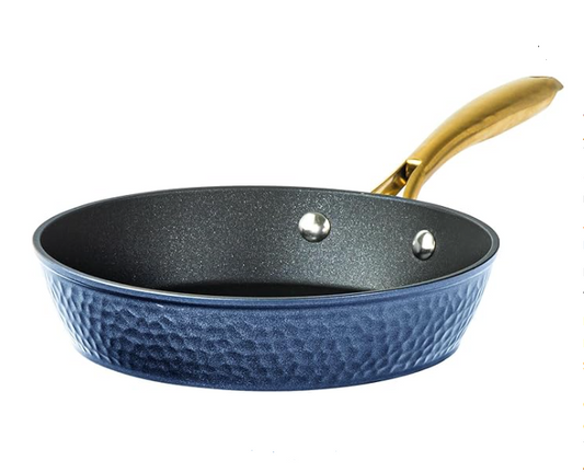 Granitestone 10 Inch Non Stick Frying Pan, Dishwasher Safe, Navy Blue