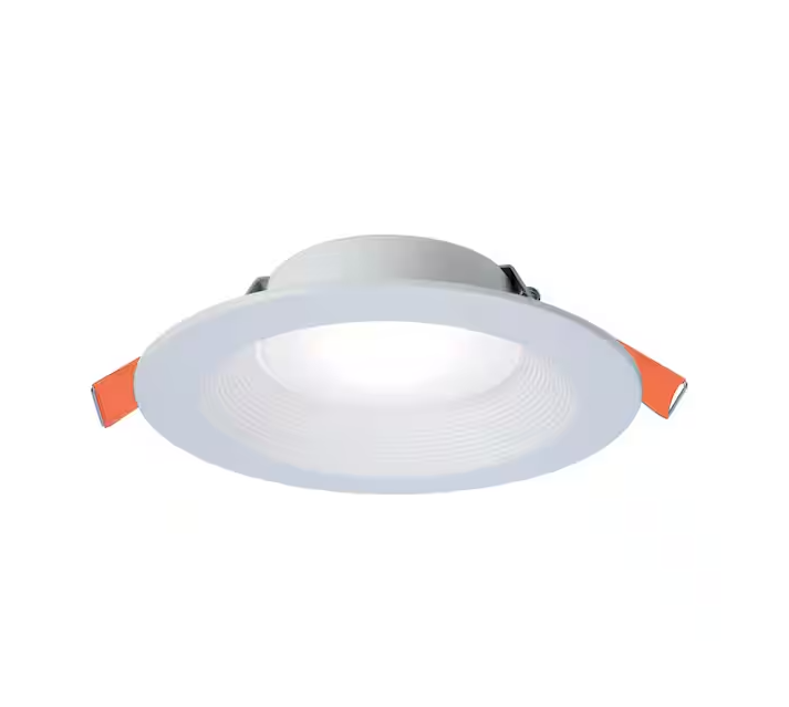 RL 6 in. Canless Recessed LED Downlight, 900/1200lm, 5CCT, D2W, 120V, DM