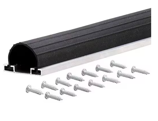 MD Building Products 1-5/8 in. x 18 ft. Aluminum and Vinyl Garage Door Bottom