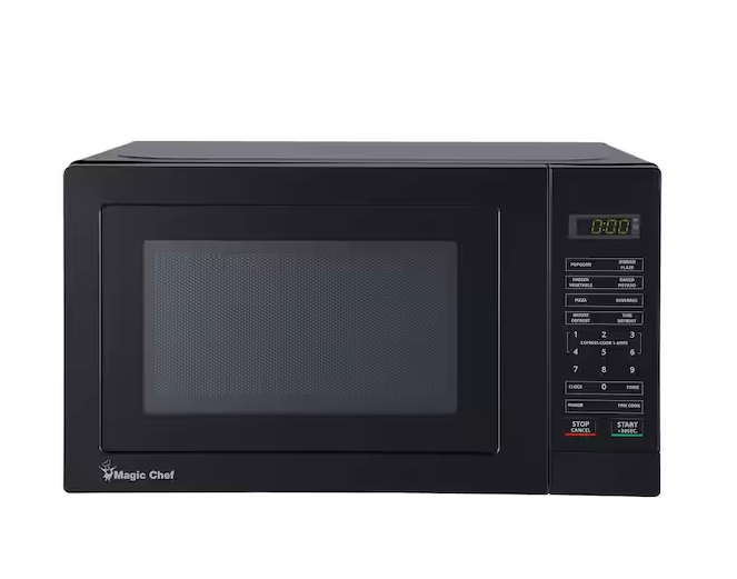 Magic Chef 0.7 cu. ft. 700-Watt Countertop Microwave in Black