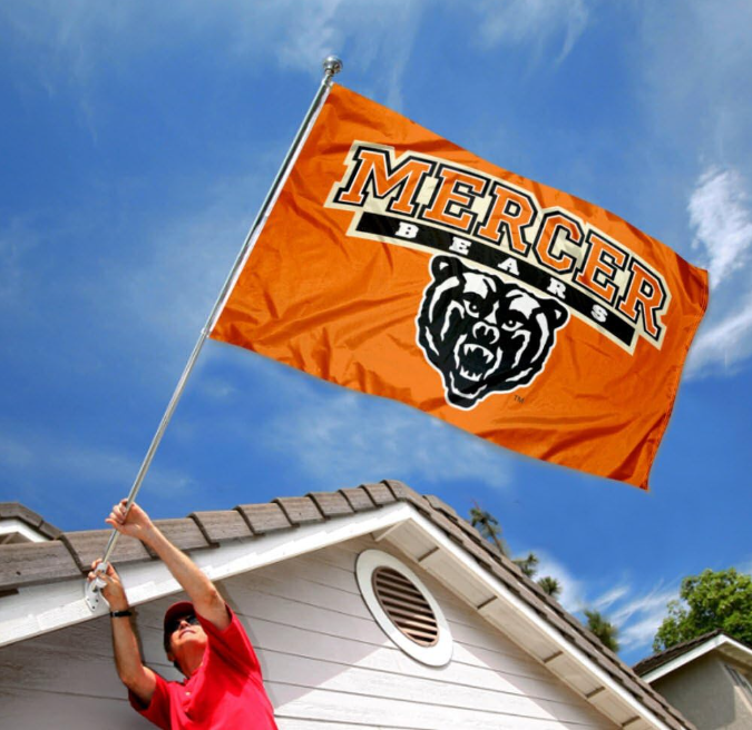 Mercer Bears MU University Large College Flag