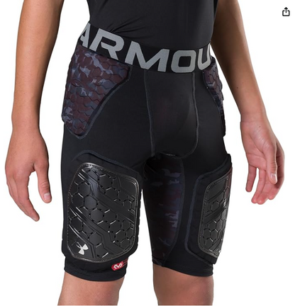 Gameday Armour Pro 5Pad Girdle Nov Y Black Camo XL