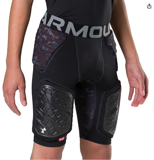 Gameday Armour Pro 5Pad Girdle Nov Y Black Camo XL