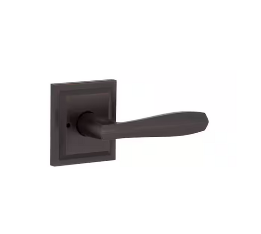 Baldwin Torrey Venetian Bronze Low Profile Rose Bed/Bath Privacy Door Handle