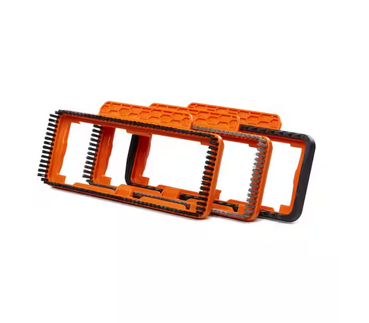 2-1/2 in. NXT Max Utility Nozzle Shoe Kit Attachments with Hard, Soft and Rubber Bristles for RIDGID NXT Wet Dry Vacs
