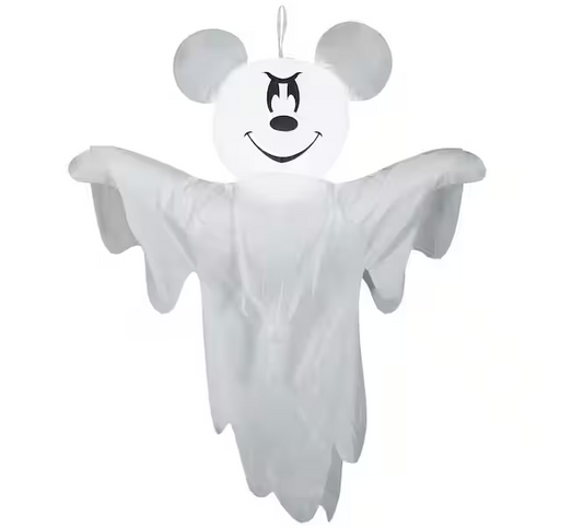 4 ft. Tall Halloween Inflatable Airblown-Hanging Mickey as Ghost