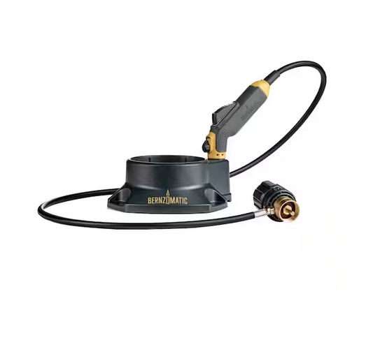 FirePoint Creator Tool Compatible w/MAP-Pro Gas and Propane Gas with 41in Flexible Extended Hose and Fuel Cylinder Stand