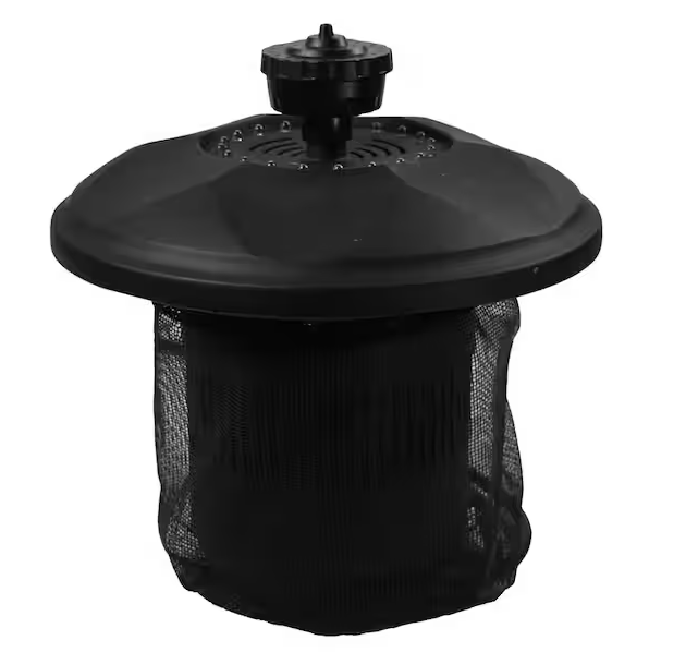 400-GPH Floating Fountain with White Lights