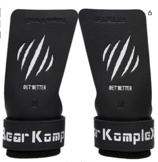 Black Diamond No Hole Grips for - Lightweight, High Performance Weightlifting Small 3PK