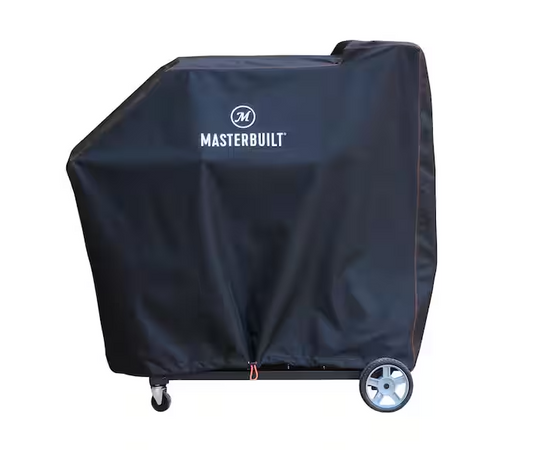 Gravity Series and AutoIgnite Digital Charcoal Grill and Smoker Grill Cover in Black