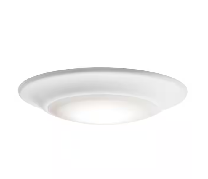 Kichler Downlight Gen I 6 in. 3000K White Integrated LED Flush Mount Ceiling Light
