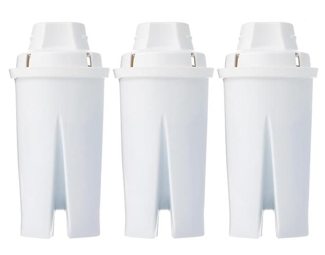 Amazon Basics Replacement Water Filters for Water Pitchers, Brita, 3pk