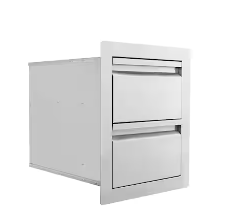 NXR 18 in. Double Access Drawer for Drop-In Grill