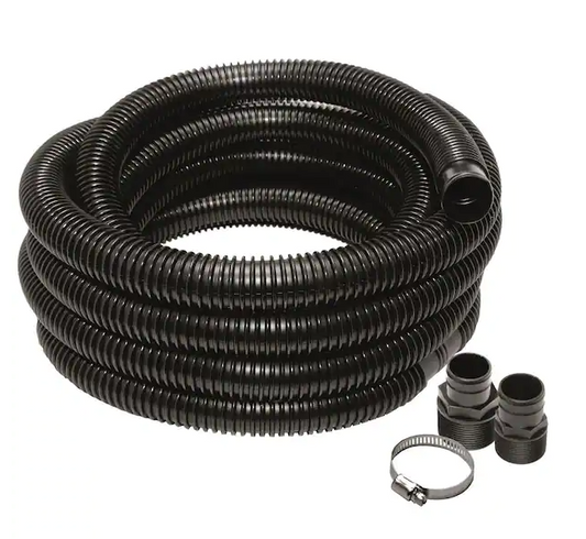 Everbilt 1-1/4 in. x 24 ft. Sump Pump Discharge Hose Kit