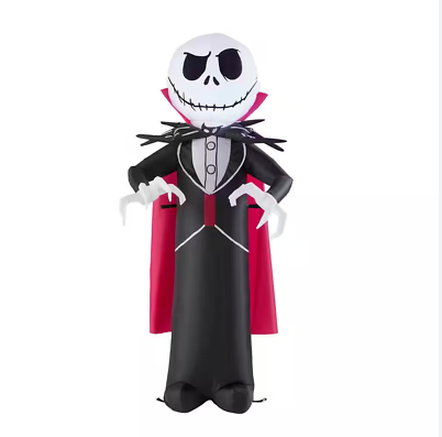 3.5 ft. LED Vampire Jack Skellington