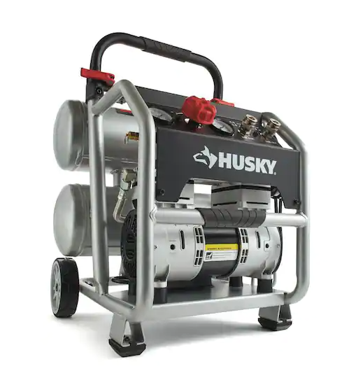 Husky 4.5 Gal. 175 PSI Portable Electric Quiet Air Compressor