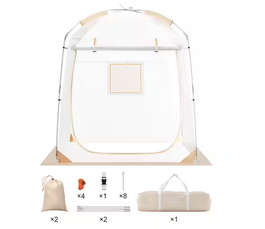 Sports Tent,2-4 People, Instant Tent Shelter Weatherproof Pod, Outdoor Bubble Clear View Tent, Climate Canopy Shelter
