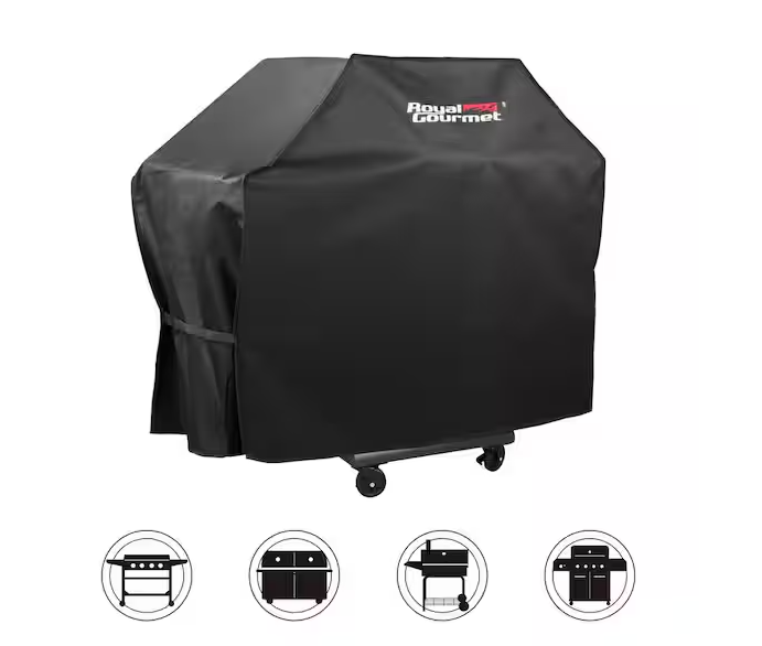 54 in. L Heavy-Duty Oxford BBQ Grill Cover