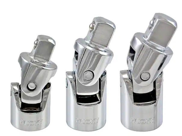 Husky 1/4, 3/8 and 1/2 in. Universal Joint Set (3-Piece)