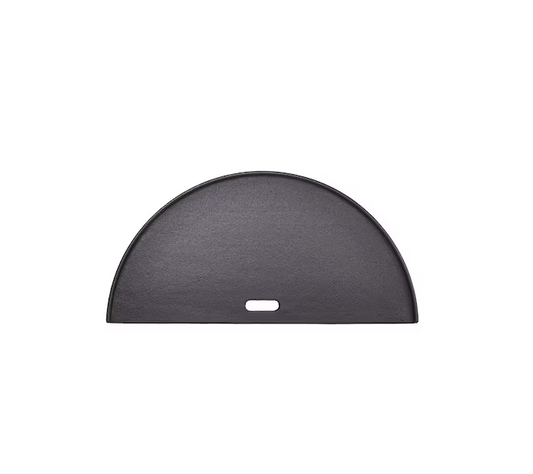 Half Moon Cast Iron Reversible Grill Griddle for 24 in. Big Joe