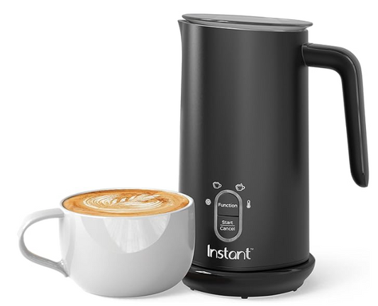 Instant Pot Milk Frother, 4-in-1 Electric Steamer, 10oz/295ml Hot/Cold