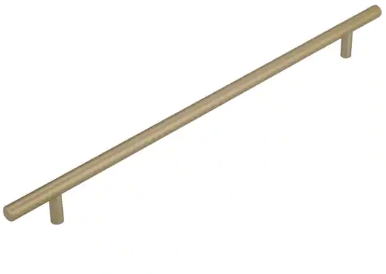 Amerock Bar Pulls 12-5/8 in. (320mm) Modern Golden Champagne Bar Cabinet Pull