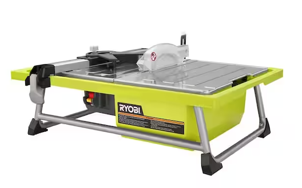 Ryobi 4.8 -Amps 7 in. Blade Corded Tabletop Wet Tile Saw