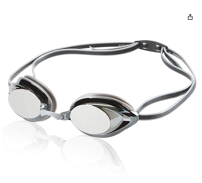 Speedo Unisex-Adult Swim Goggles Mirrored Vanquisher 2.0