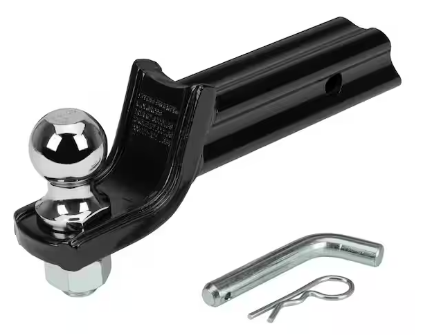 TowSmart Class 3 5000 lb. "X" Mount Starter Kit with 2 in. Ball, 5/8 in. Standard Pin, 2 in. Drop x 3/4 in. Rise Ball Mount