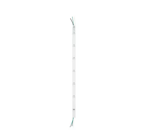 CE 6-Outlet 2 USB Power Strip without Cord