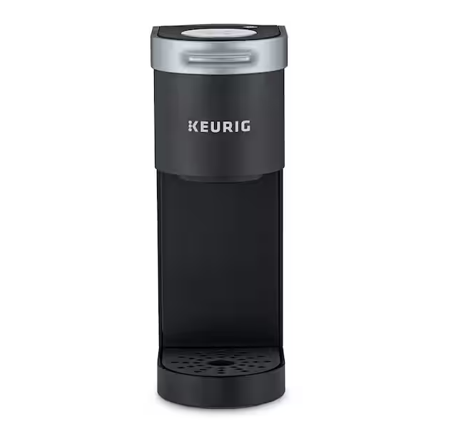 K Mini Plus Matte Black Single Cup Single Serve Coffee Maker