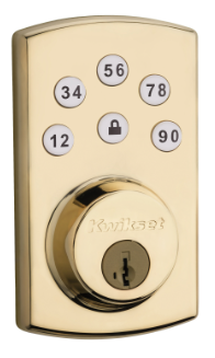 Kwikset SEC POWERBOLT KEYLESS DB PB