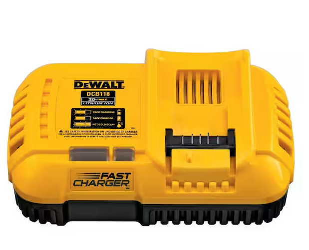 Dewalt 20V MAX Lithium-Ion Fan Cooled Fast Battery Charger