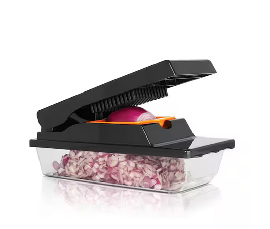 As Seen On TV Nutri Slicer XL 4-in-1 Portable Easy Storage Handheld Kitchen Slicer with Storage Container