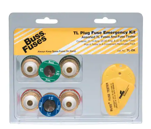 Cooper Bussmann TL Style Plug Fuse Emergency Kit