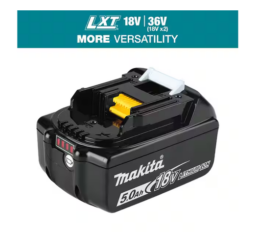 18V LXT Lithium-Ion High Capacity Battery Pack 5.0Ah with Fuel Gauge