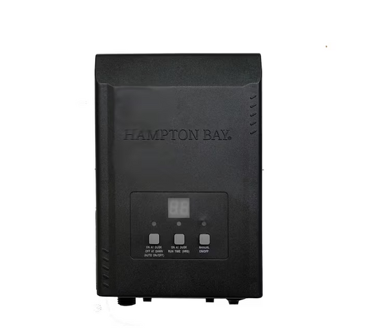 Low-Voltage 60-Watt Landscape Lighting Transformer with Dusk to Dawn Sensor