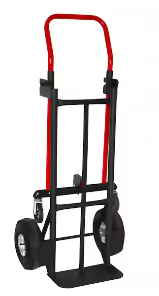 Milwaukee 800 lbs. Capacity 2-in-1 Convertible Hand Truck