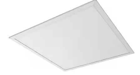 CE 2 ft. x 2 ft. White Integrated LED Flat Panel Troffer Light Fixture at 3000 Lumens, 4000K Bright White