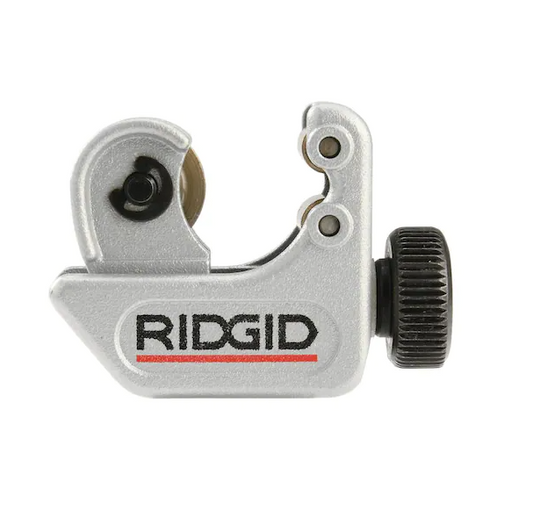 Ridgid 3/16 in. to 15/16 in. 104 Close Quarters Copper, Aluminum, Brass, and Plastic Tubing Cutter, Multi-Use Tubing Tool