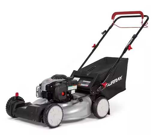 Murray 22 in. 140 cc Briggs & Stratton Walk Behind Gas Self-Propelled Lawn Mower with Front Wheel Drive and Bagger