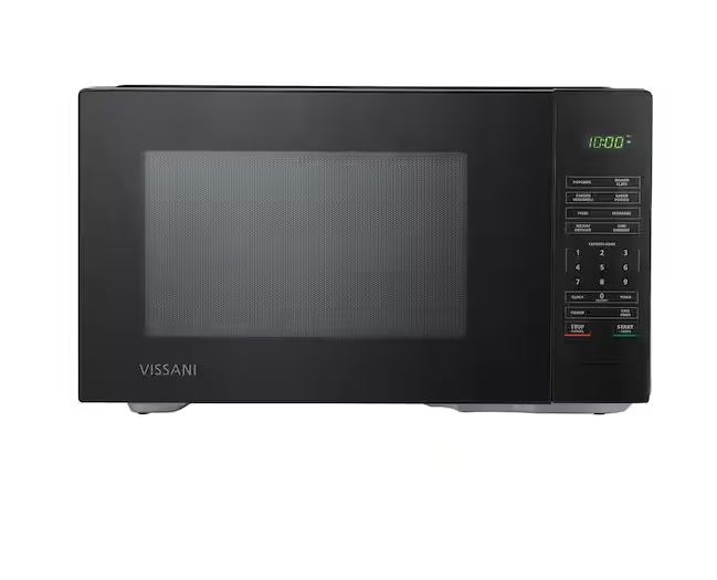 Vissani 1.1 cu. ft. Countertop Microwave Oven in Black