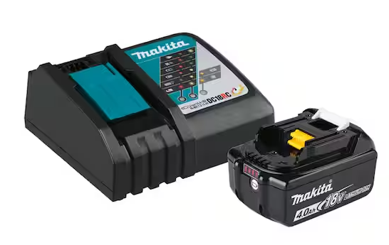 Makita 18V LXT Lithium-Ion High Capacity Battery Pack 4.0Ah with Fuel Gauge and Charger Starter Kit