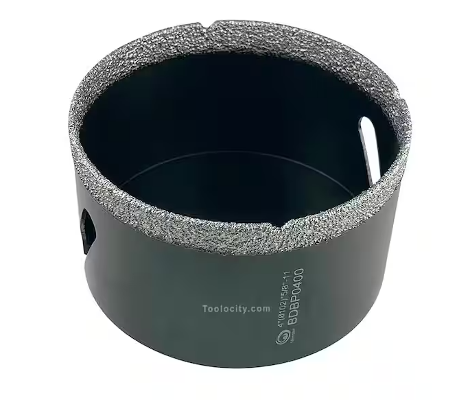 4 in. Brazed Diamond Core Bit/Hole Saw