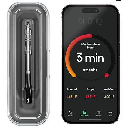 CHEF iQ Sense Smart Wireless Meat Thermometer with Ultra-Thin Probe