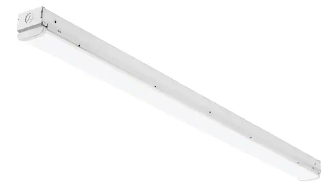 MNSS 48 in. 64-Watt Equivalent Integrated LED White Strip Light Fixture 4000K